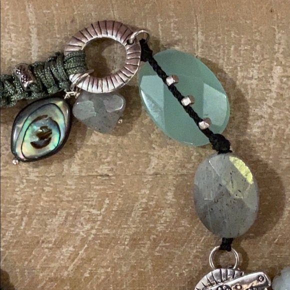 🌟SILPADA B2314 Woven Cord & Mixed Stone Bracelet - Picture 5 of 8